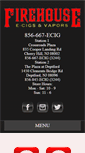 Mobile Screenshot of firehouseecigs.com
